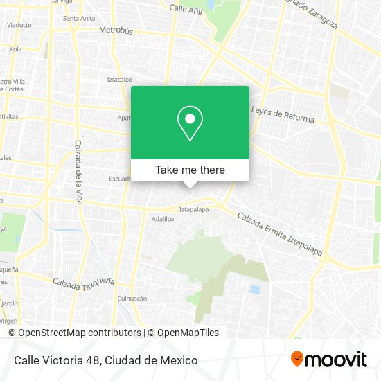 Mapa de Calle Victoria 48