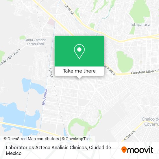 Laboratorios Azteca Análisis Clínicos map