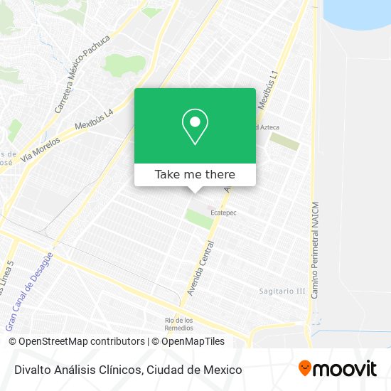 Divalto Análisis Clínicos map