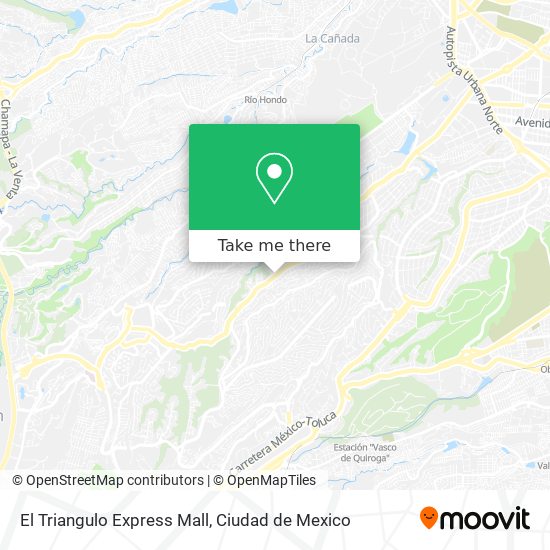 El Triangulo Express Mall map