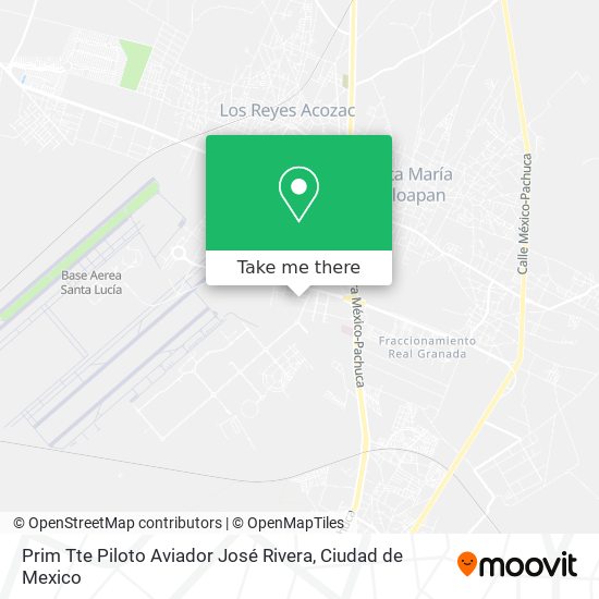 Prim Tte Piloto Aviador José Rivera map