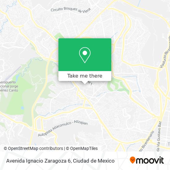 Avenida Ignacio Zaragoza 6 map