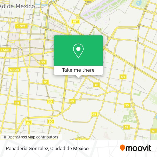 Panaderia González map