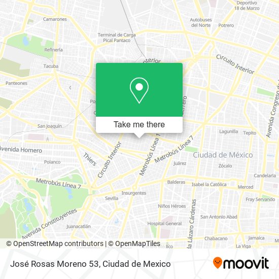 Mapa de José Rosas Moreno 53
