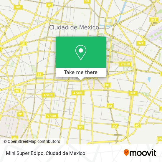 Mini Super Edipo map