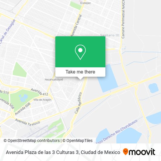 Avenida Plaza de las 3 Culturas 3 map