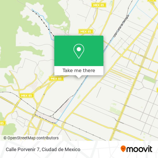 Mapa de Calle Porvenir 7