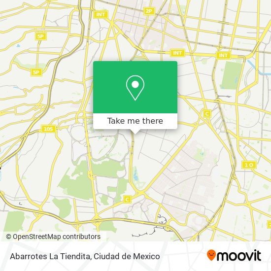 Abarrotes La Tiendita map