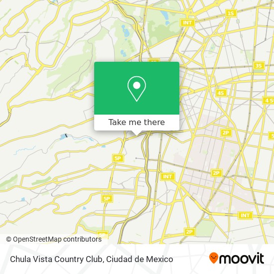 Mapa de Chula Vista Country Club