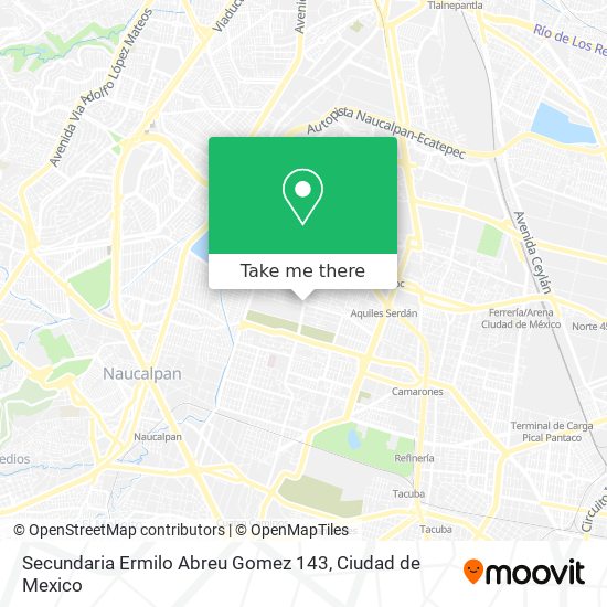 Secundaria Ermilo Abreu Gomez 143 map
