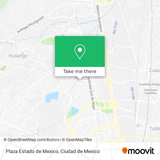 Plaza Estado de Mexico map