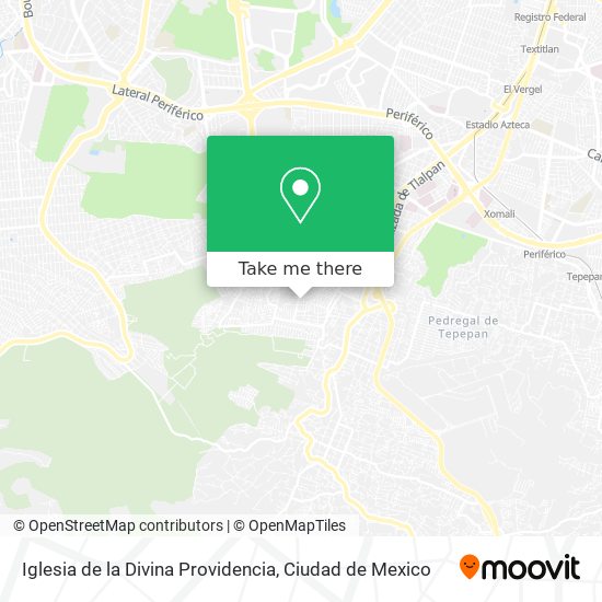 Iglesia de la Divina Providencia map