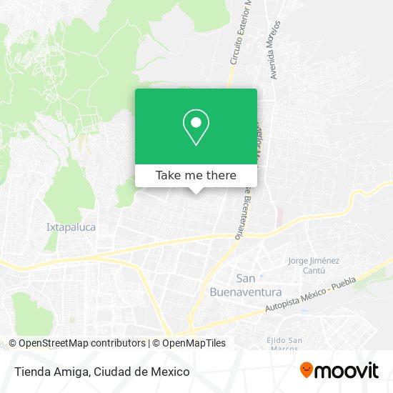Mapa de Tienda Amiga