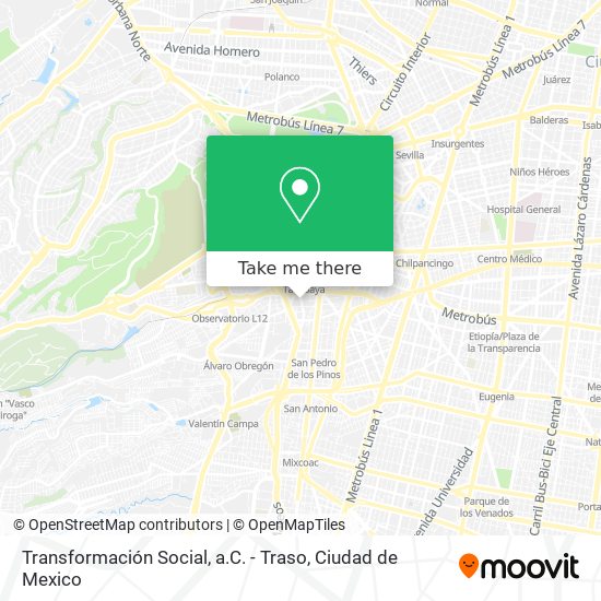Mapa de Transformación Social, a.C. - Traso