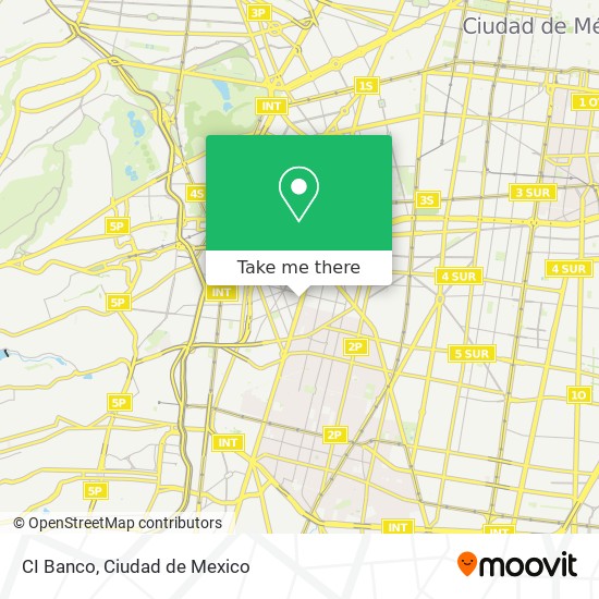 CI Banco map