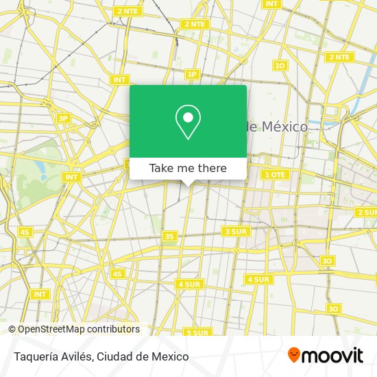 Taquería Avilés map