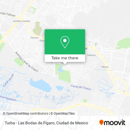 Mapa de Turba - Las Bodas de Figaro
