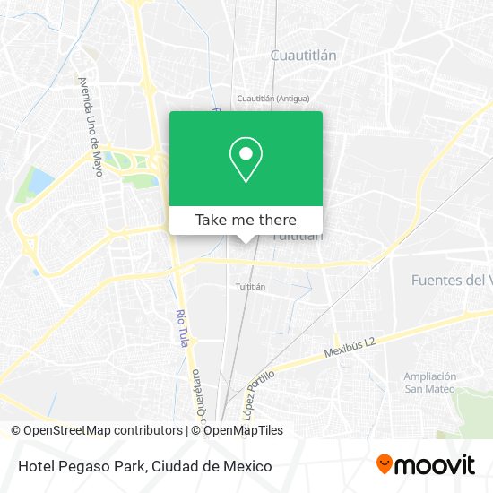 Hotel Pegaso Park map