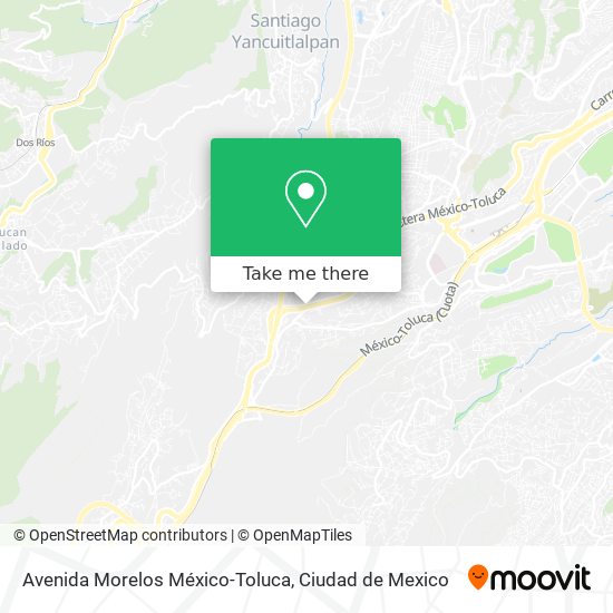 Avenida Morelos México-Toluca map