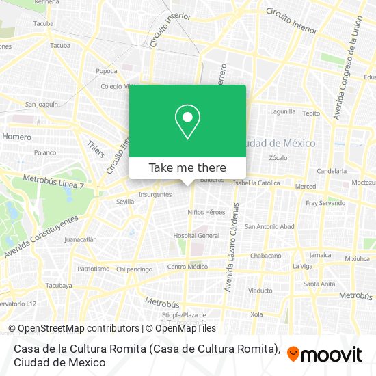 Casa de la Cultura Romita map