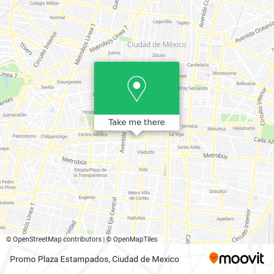 Promo Plaza Estampados map