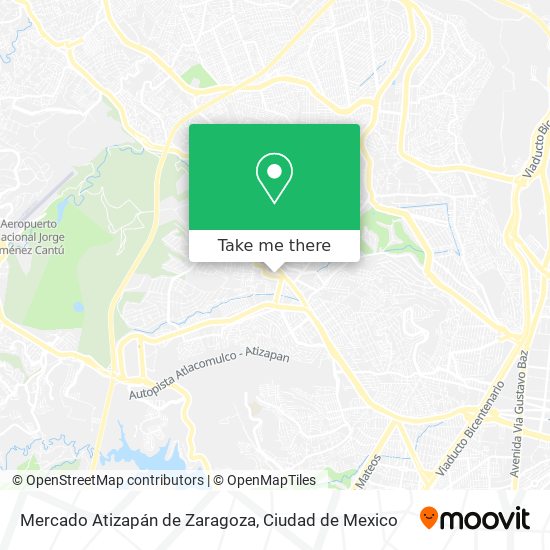 Mapa de Mercado Atizapán de Zaragoza