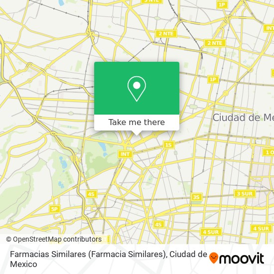 Farmacias Similares (Farmacia Similares) map