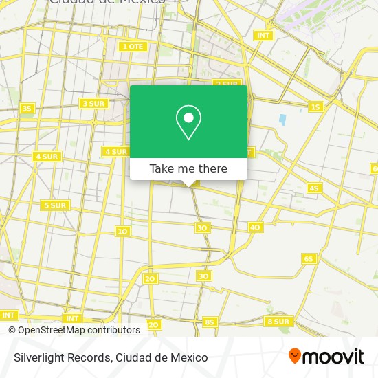 Silverlight Records map