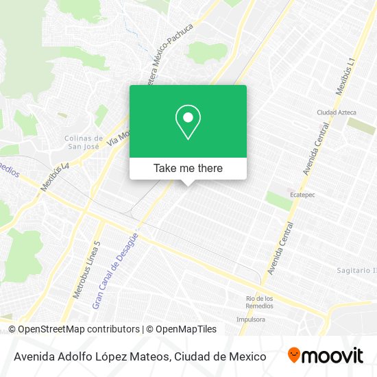 Avenida Adolfo López Mateos map