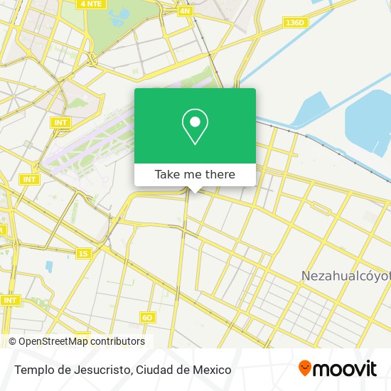 Templo de Jesucristo map