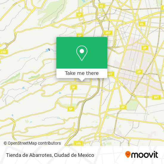 Mapa de Tienda de Abarrotes