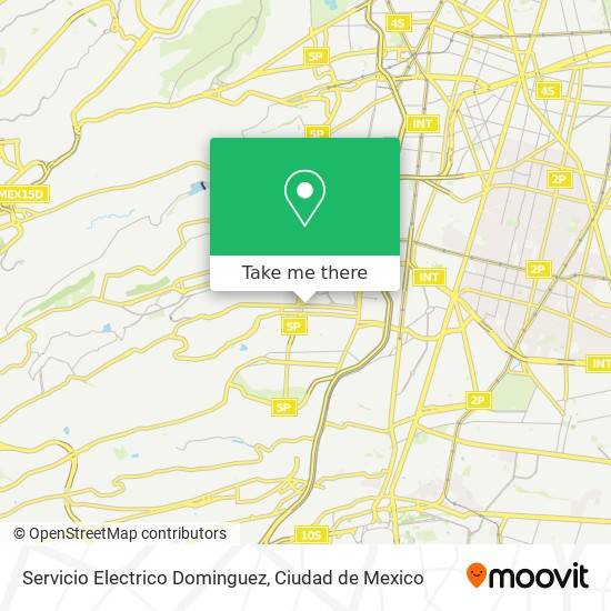 Servicio Electrico Dominguez map