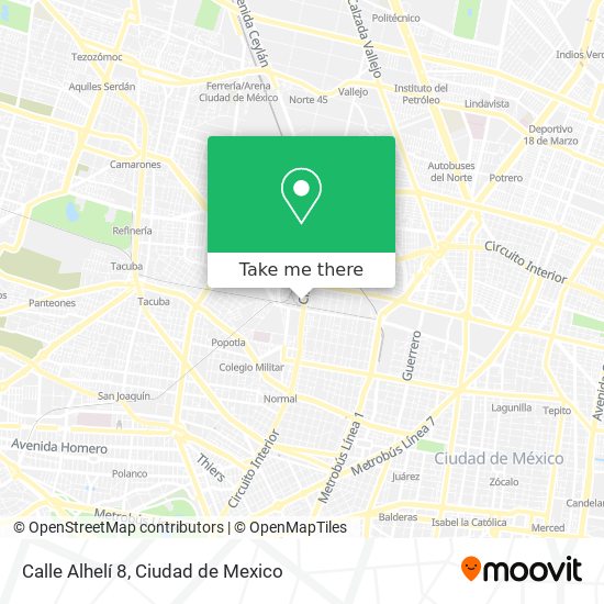 Calle Alhelí 8 map