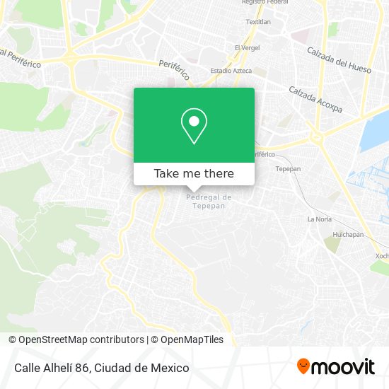 Mapa de Calle Alhelí 86