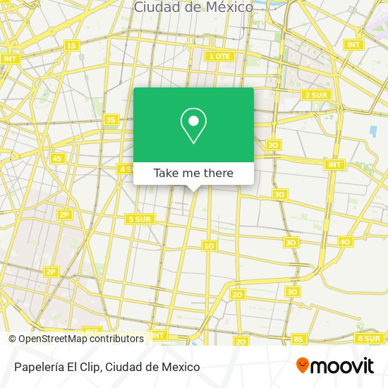 Papelería El Clip map