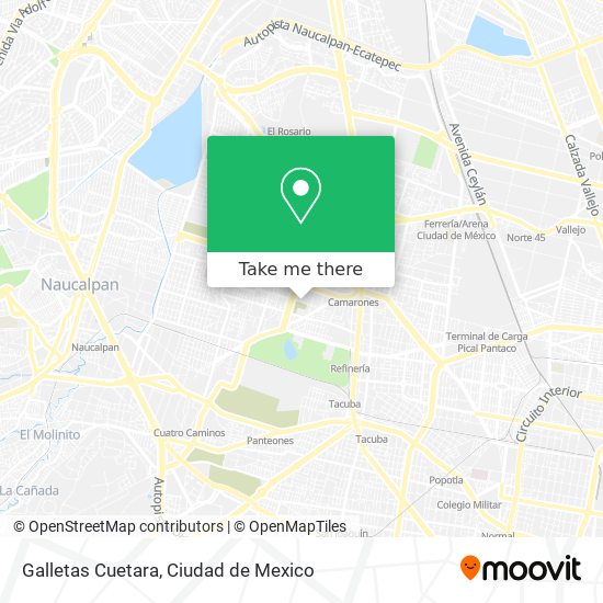 Mapa de Galletas Cuetara