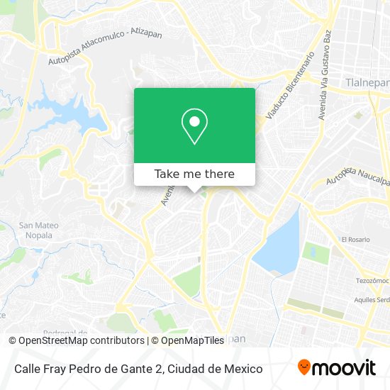 Calle Fray Pedro de Gante 2 map
