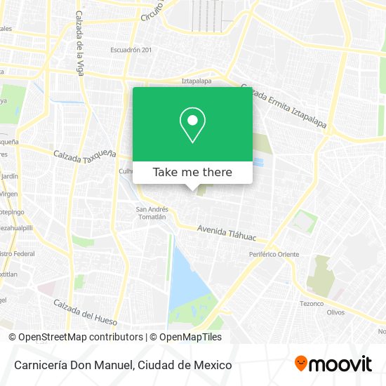 Carnicería Don Manuel map