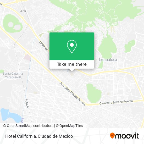 Hotel California map