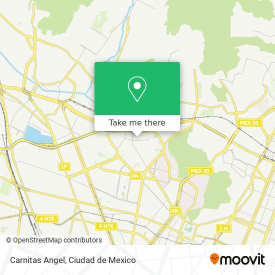 Carnitas Angel map