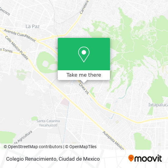 Mapa de Colegio Renacimiento