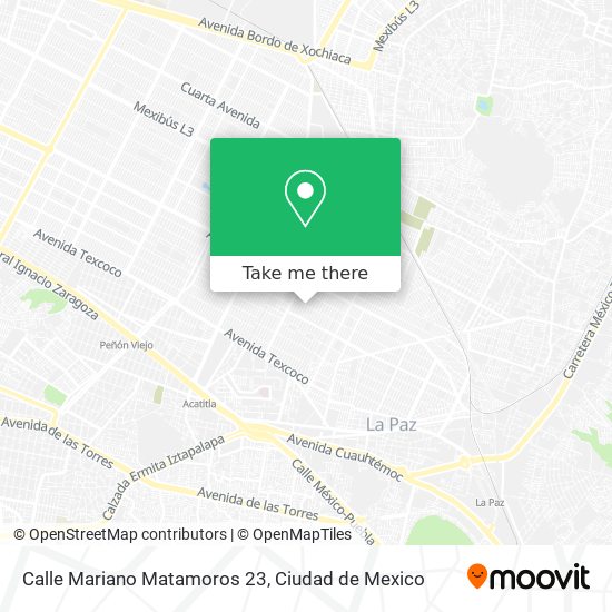 Calle Mariano Matamoros 23 map