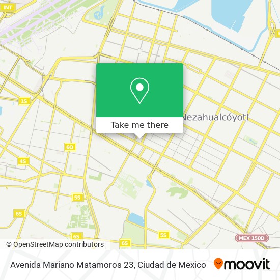 Avenida Mariano Matamoros 23 map