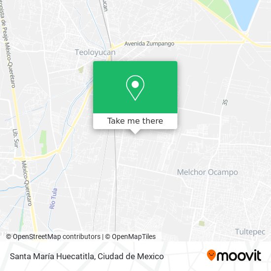 Mapa de Santa María Huecatitla