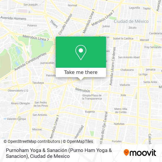 Purnoham Yoga & Sanación (Purno Ham Yoga & Sanacion) map