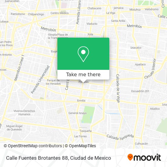 Calle Fuentes Brotantes 88 map