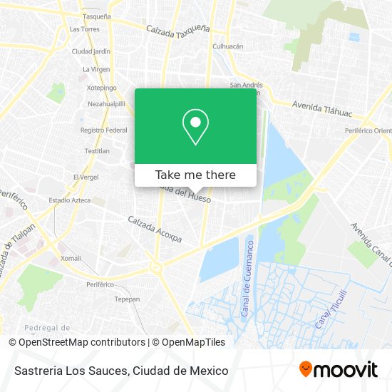 Sastreria Los Sauces map