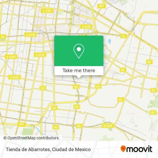 Mapa de Tienda de Abarrotes