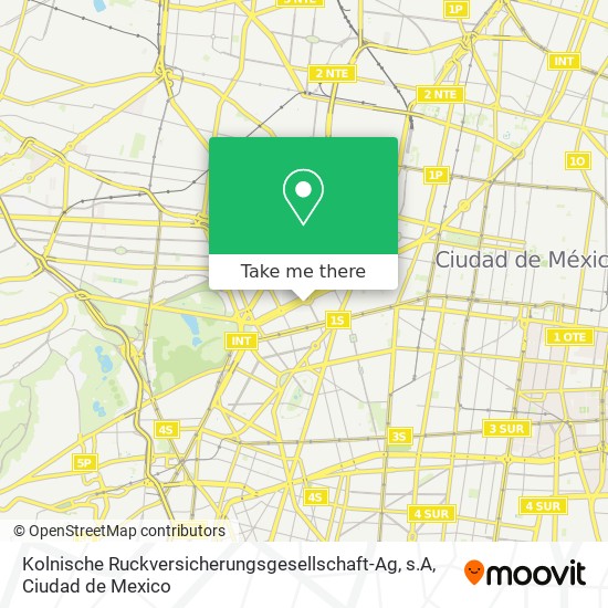 Mapa de Kolnische Ruckversicherungsgesellschaft-Ag, s.A