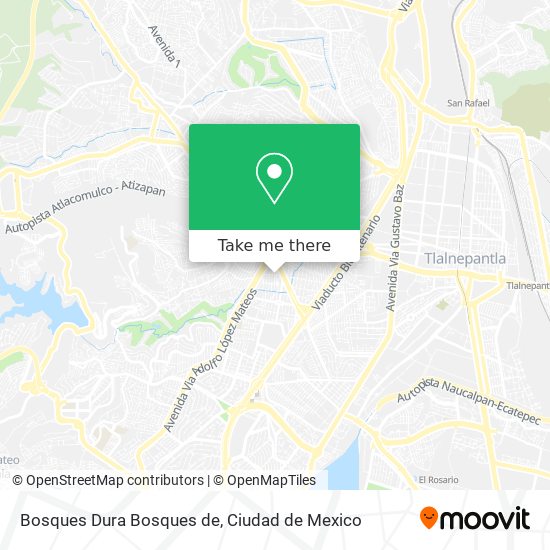 Mapa de Bosques Dura Bosques de